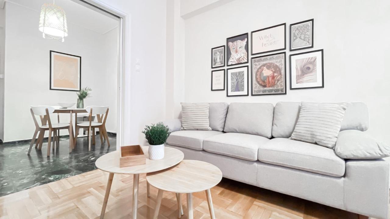 Boho Chic 2Br Apartment In The Center Of Atény Exteriér fotografie
