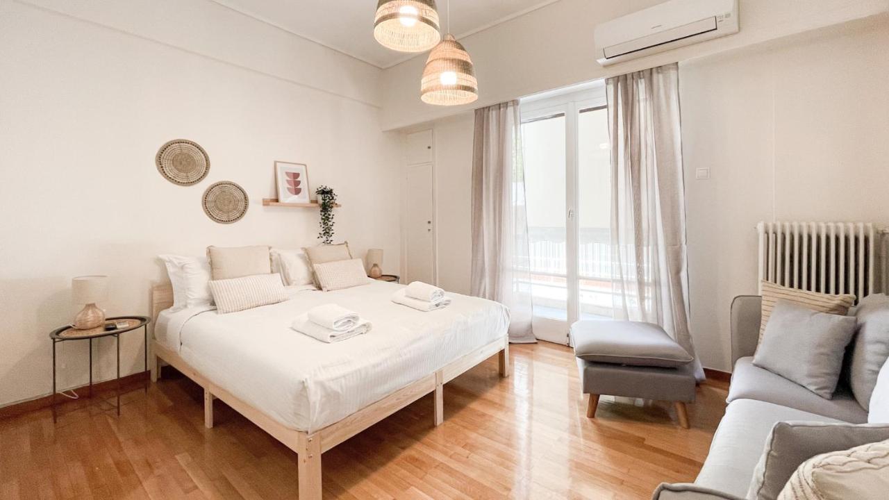 Boho Chic 2Br Apartment In The Center Of Atény Exteriér fotografie