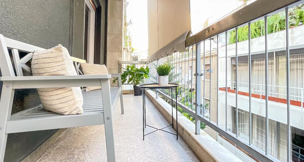 Boho Chic 2Br Apartment In The Center Of Atény Exteriér fotografie