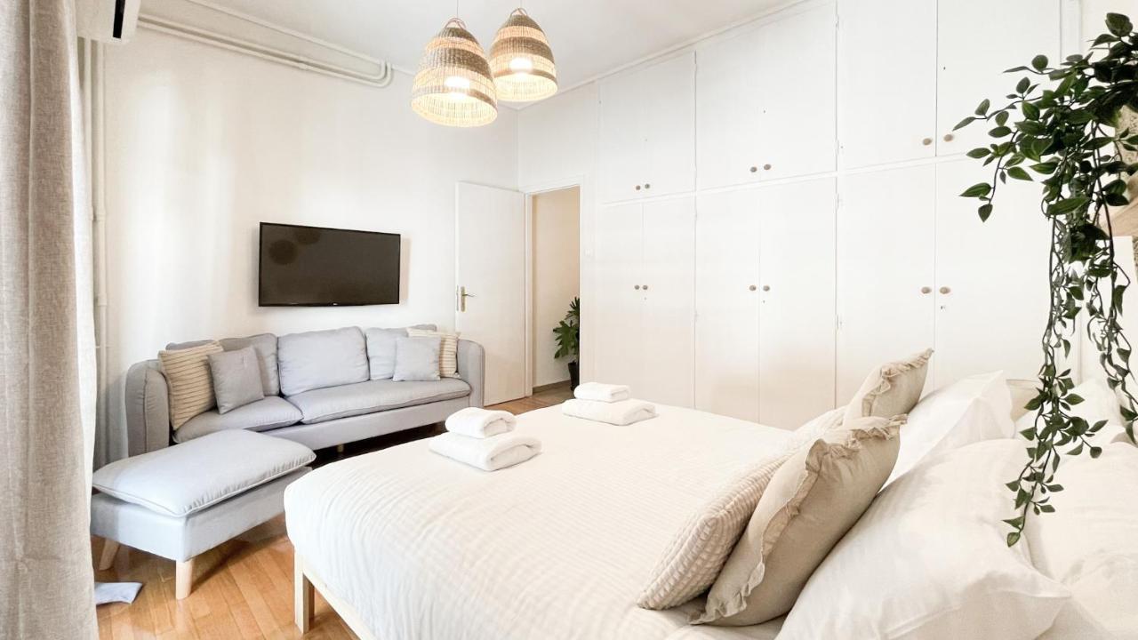 Boho Chic 2Br Apartment In The Center Of Atény Exteriér fotografie